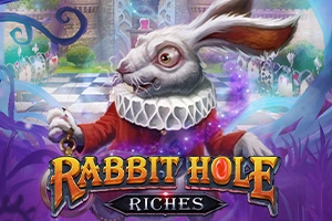 Game image: Rabbit Hole Riches by Play'n GO
