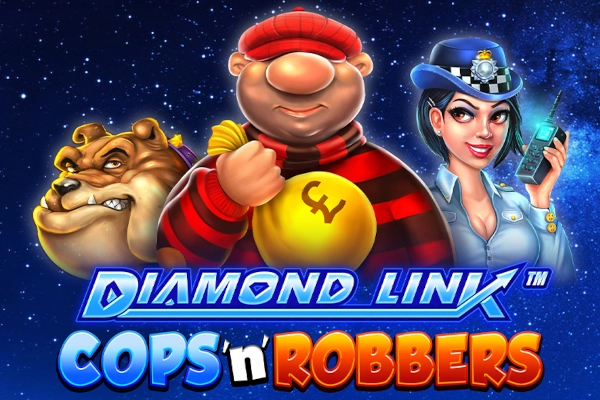 Game image: Diamond Link Cops 'n' Robbers by Greentube