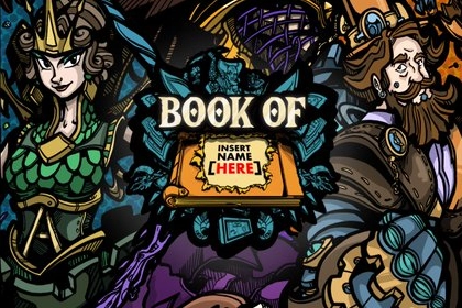 Game image: Book of Insert Name Here by Arcadem