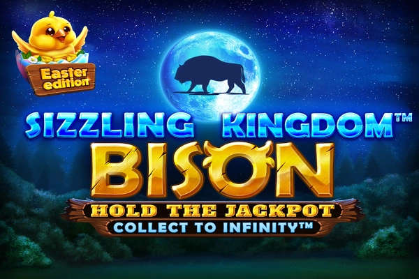 Game image: Sizzling Kingdom Bison: Easter Edition by Wazdan