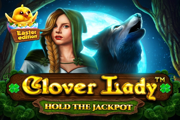 Game image: Clover Lady: Easter Edition by Wazdan