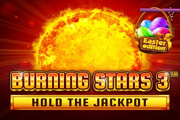 Game image: Burning Stars 3: Easter Edition by Wazdan