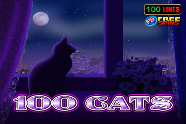 Game image: 100 Cats by Amusnet