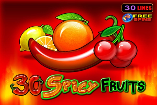Game image: 30 Spicy Fruits by Amusnet