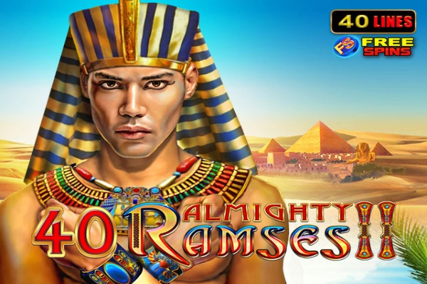 Game image: 40 Almighty Ramses II by Amusnet