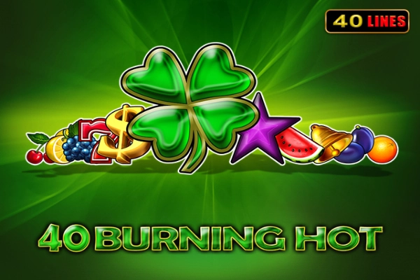 Game image: 40 Burning Hot by Amusnet