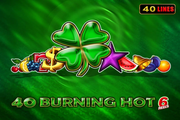 Game image: 40 Burning Hot 6 Reels by Amusnet