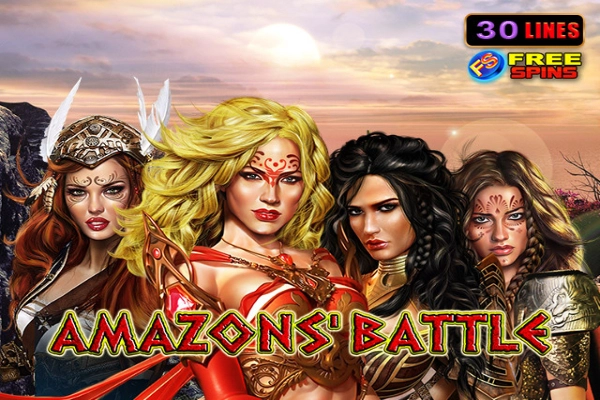 Game image: Amazons' Battle by Amusnet