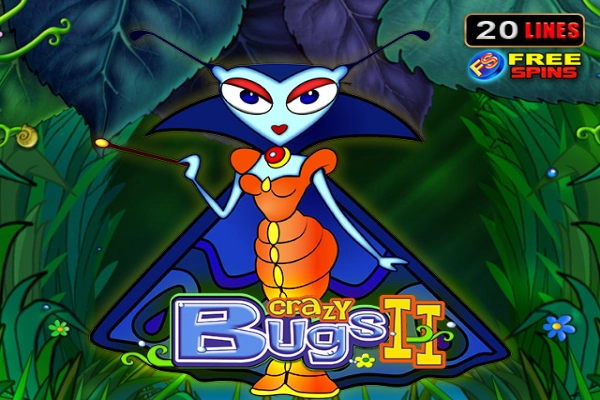 Game image: Crazy Bugs II by Amusnet