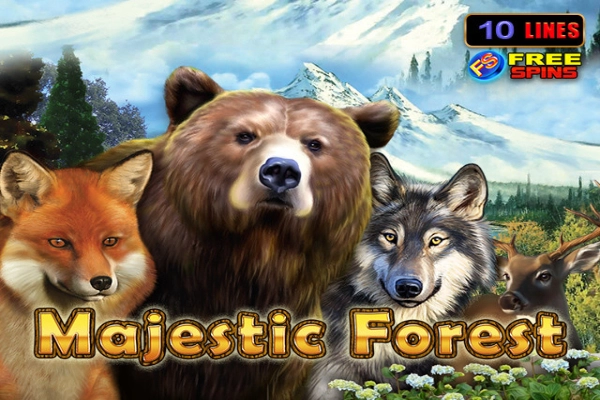 Game image: Majestic Forest by Amusnet
