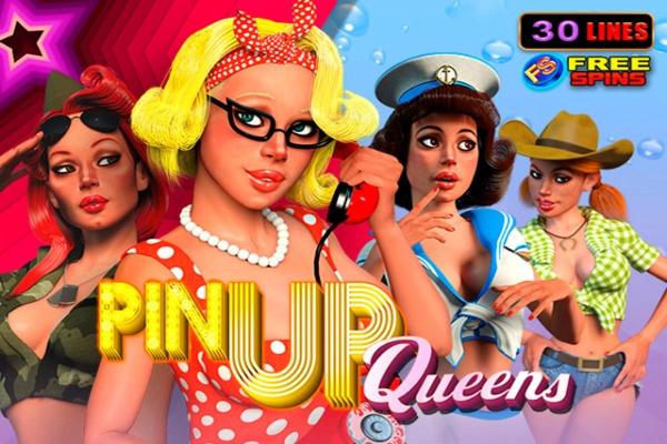 Game image: Pin Up Queens by Amusnet