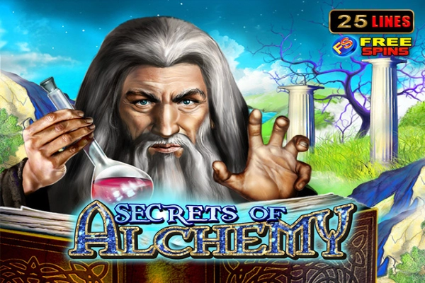 Game image: Secrets Of Alchemy by Amusnet
