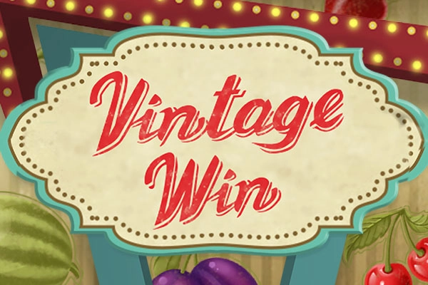 Game image: Vintage Win by BF Games