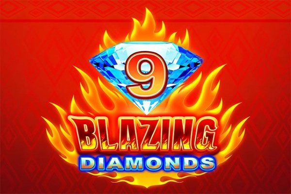 Game image: 9 Blazing Diamonds by SpinPlay Games