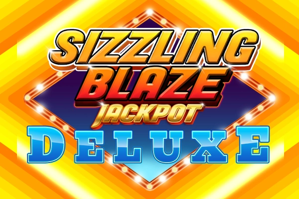 Game image: Sizzling Blaze Jackpot Deluxe by Spinmatic