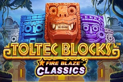 Game image: Fire Blaze Toltec Blocks by Playtech