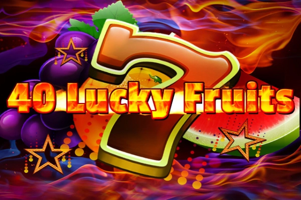 Game image: 40 Lucky Fruits by Spinomenal