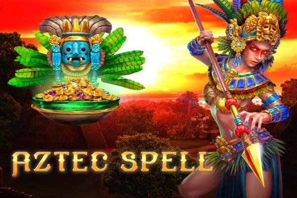 Game image: Aztec Spell - 10 Lines by Spinomenal