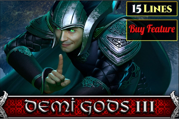 Game image: Demi Gods III – 15 Lines Edition by Spinomenal