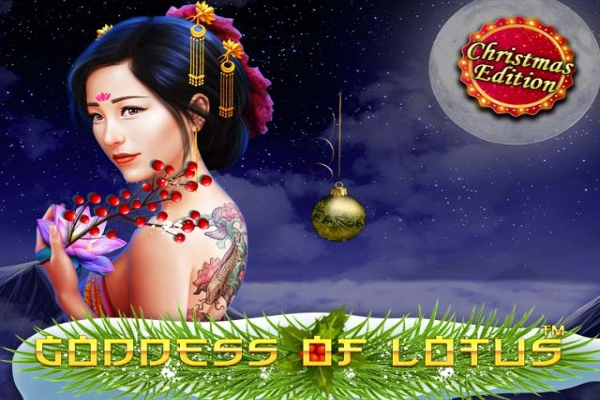 Game image: Goddess of Lotus Christmas Edition by Spinomenal