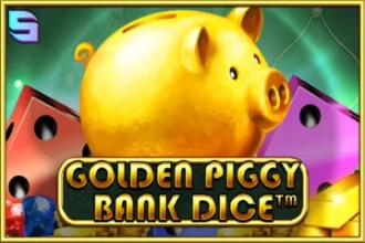 Game image: Golden Piggy Bank Dice by Spinomenal