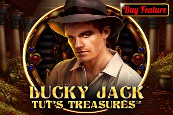Game image: Lucky Jack – Tut’s Treasures by Spinomenal