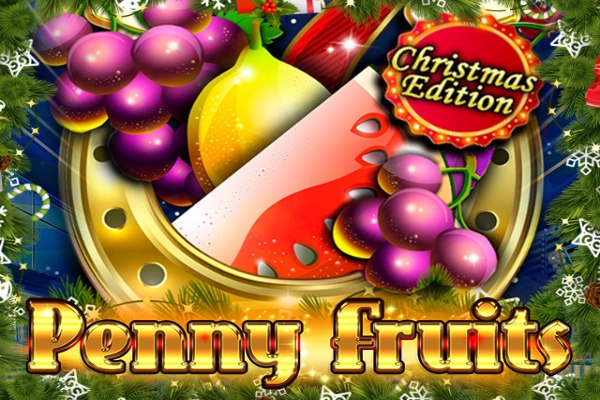 Game image: Penny Fruits - Christmas Edition by Spinomenal