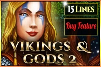 Game image: Vikings & Gods 2 15 Lines by Spinomenal