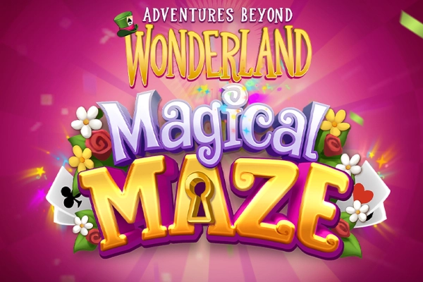 Game image: Adventures Beyond Wonderland: Magical Maze by Quickspin