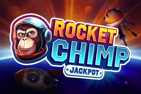 Game image: Rocket Chimp Jackpot by Mascot Gaming