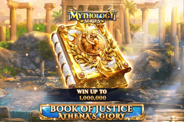 Game image: Book of Justice Athena's Glory by Spinomenal