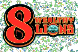 Thumbnail: 8 Wealthy Lions by Aruze Gaming
