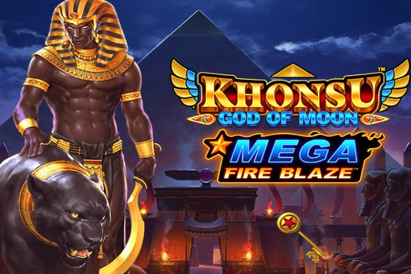 Game image: Khonsu God of Moon: Mega Fire Blaze by Playtech