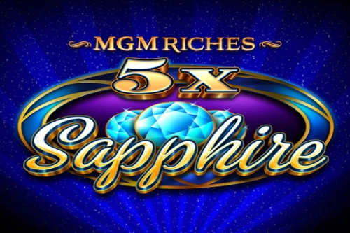 Game image: MGM Riches 5x Sapphire by Everi