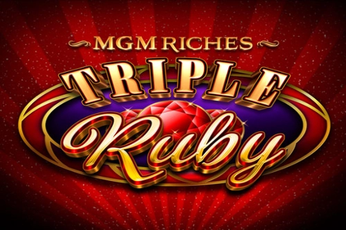 Game image: MGM Riches Triple Ruby by Everi