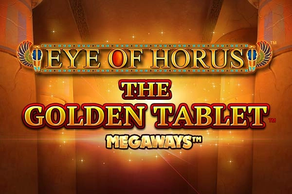 Game image: Eye of Horus The Golden Tablet Megaways by Blueprint Gaming
