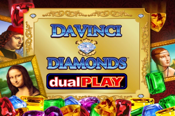 Game image: Da Vinci Diamonds Dual Play by IGT