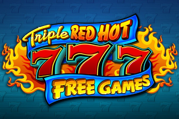 Game image: Triple Red Hot 777 by IGT