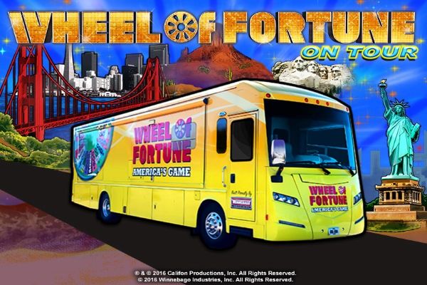 Game image: Wheel of Fortune On Tour by IGT