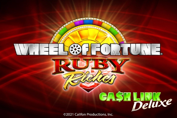 Game image: Wheel of Fortune Ruby Riches by IGT
