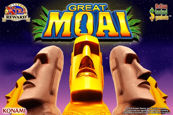 Game image: Great Moai by Konami