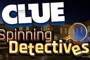 Game image: Clue Spinning Detectives by Light & Wonder