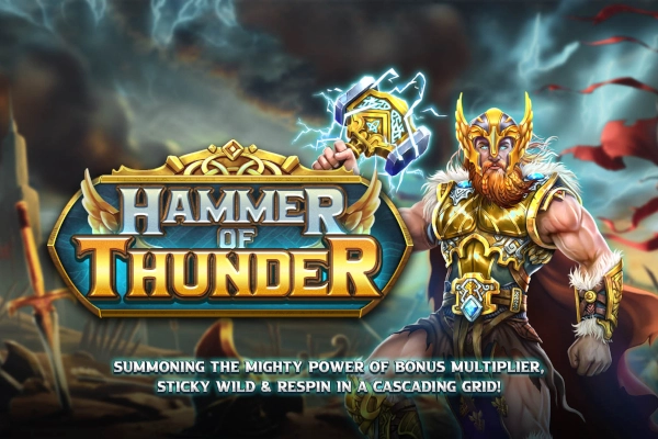 Game image: Hammer of Thunder by Spadegaming