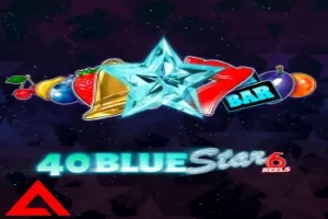 Game image: 40 Blue Star 6 Reels by AGT Software
