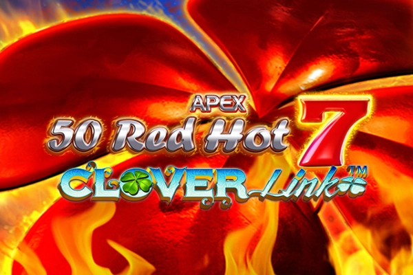 Game image: 50 Red Hot 7 Clover Link by Greentube