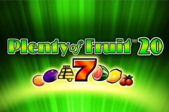 Game image: Plenty of Fruit 20 by Greentube
