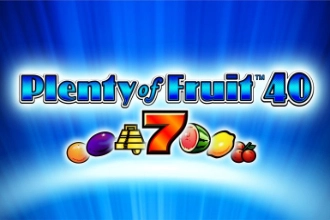 Game image: Plenty of Fruit 40 by Greentube