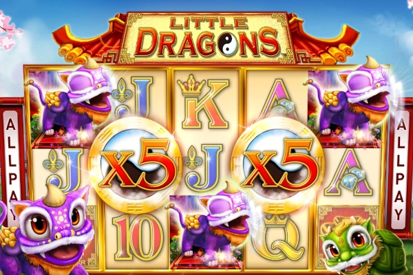 Game image: Little Dragons by Greentube