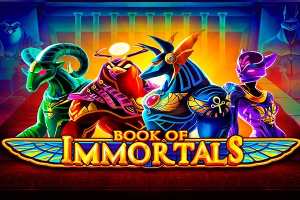 Game image: Book of Immortals by iSoftBet