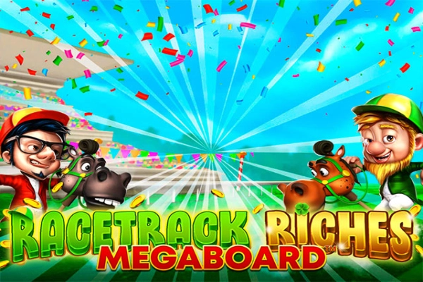Game image: Racetrack Riches Megaboard by iSoftBet